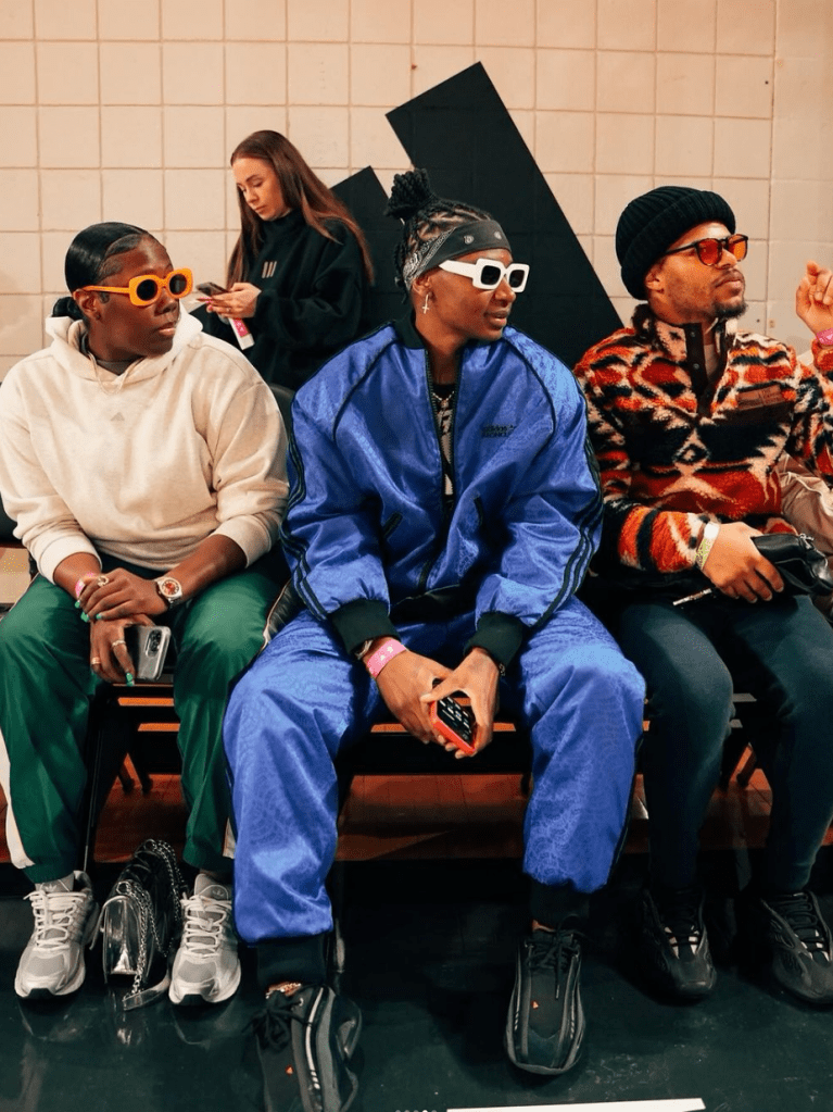 Erica Wheeler in the Adidas x Moncler collection. 